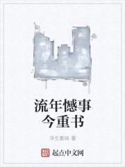 流年憾事今重书封面